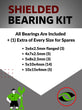 Infographic: 'Choose Wisely for Your Need for Speed' – Highlights Metal Shielded Bearings as the top choice for unbeatable on-road RC car performance -