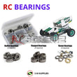 J-M SUPPLIES RC Parts Store - RCScrewZ Metal Shielded Bearings ofn086b for Ofna/Hobao Hyper 8 Sprint Car 1/8th RC Car | SET