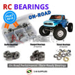 J-M SUPPLIES RC Parts Store - RCScrewZ Metal Shielded Bearings rer080b for Redcat Racing Ascent 1/10th Crawler / Fusion | SET