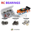 J-M SUPPLIES RC Parts Store - RCScrewZ Metal Shielded Bearings xra169b for Team XRAY X4 2024 AWD 1/10 Touring Car (#300038) | SET
