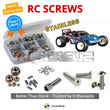 J-M SUPPLIES RC Parts Store - RCScrewZ Metric Stainless Screw Kit ass024m for Associated RC10GT2 1/10 Nitro RTR/Factor Truck | PRO