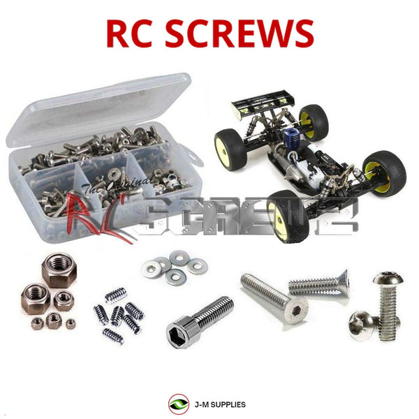 J-M SUPPLIES RC Parts Store - RCScrewZ Metric Stainless Steel Screw Kit los079m for Team Losi Racing 8IGHT-T 3.0 Race Kit 1/8 Nitro 4WD Competition Truggy (Metric Conversion) (TLR04001) | SET
