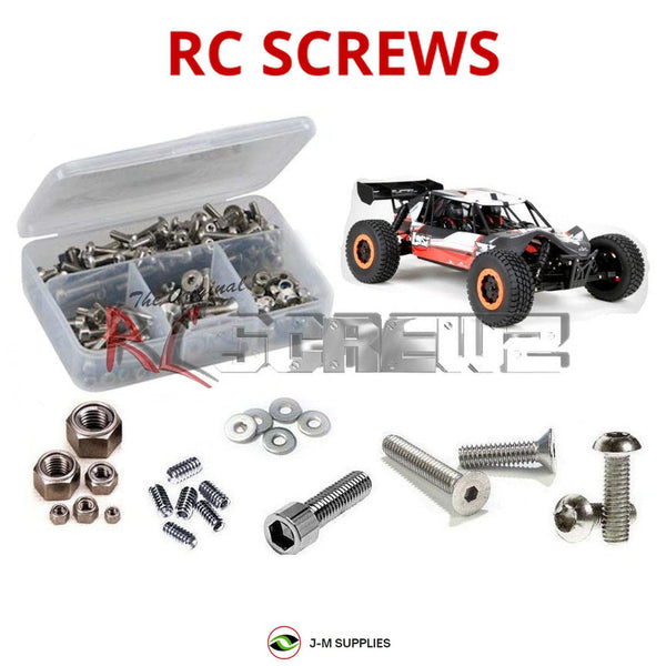 J-M SUPPLIES RC Parts Store - RCScrewZ Metric Stainless Steel Screw Kit los090m for Losi TEN-SCBE RTR with AVC 1/10 Electric 4WD Short Course Desert Buggy (Metric Conversion) (LOS03007) | SET