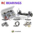 J-M SUPPLIES RC Parts Store - RCScrewZ Rubber Shielded Bearing Kit 3rac007r for 3Racing Sakura Xi Sport 1/10 Electric 4WD On-Road Touring Car | PRO
