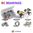 J-M SUPPLIES RC Parts Store - RCScrewZ Rubber Shielded Bearing Kit aga002r for Agama Racing A8T/Evo 1/8 Nitro 4WD Off-Road Competition Truggy | RCX