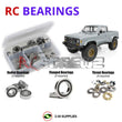 J-M SUPPLIES RC Parts Store - RCScrewZ Rubber Shielded Bearing Kit asc101r for Team Associated Element RC Enduro Trail Truck Builder's Kit 1/10 Electric 4WD Off-Road Rock Crawler (#40102) | RCX