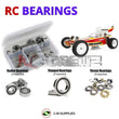 J-M SUPPLIES RC Parts Store - RCScrewZ Rubber Shielded Bearing Kit asc147r for Team Associated RC10 Team Car Gold Edition Kit 1/10 Electric 2WD Off-Road Buggy (#6034) | UPG