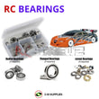 J-M SUPPLIES - RCScrewZ Rubber Shielded Bearing Kit ass026r for Associated TC5 RC Car | RCX -