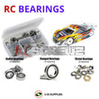 J-M SUPPLIES - RCScrewZ Rubber Shielded Bearing Kit ass097r for Associated TC 7.2 #30122 RC Car | SET -