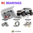 J-M SUPPLIES RC Parts Store - RCScrewZ Rubber Shielded Bearing Kit axi011r for Axial Racing SCX10 Trail Honcho RTR 1/10 Electric 4WD Rock Crawler Trail Truck (#90022 / AX90022 / AXI90022) | RCX