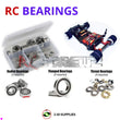 J-M SUPPLIES - RCScrewZ Rubber Shielded Bearing Kit crc016r for CRC CK25 1/12th Onroad Pan Car (#3216) | SET -