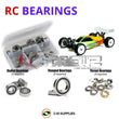 J-M SUPPLIES RC Parts Store - RCScrewZ Rubber Shielded Bearing Kit durg022r for Team Durango DEX410 V5 RC Car | RCX