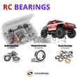 J-M SUPPLIES RC Parts Store - RCScrewZ Rubber Shielded Bearing Kit gma009r for GMade GS02 BOM 4wd #GM57000 RC Car | SET