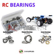 J-M SUPPLIES RC Parts Store - RCScrewZ Rubber Shielded Bearing Kit helrc002r for Helion RC Criterion 1/10th RC Car | RCX