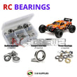 Representative image of an RCScrewZ rubber-sealed bearing kit for HPI Firestorm 10T 1/10 Nitro 2WD Stadium Truck (10510); exact bearing sizes and quantities vary by RC model.