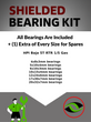 Upgrade Your RC Car with Rubber Shielded Bearings for HPI Baja 5T RTR 1/5 Gas | hpi046r - High Performance Upgrade | Durable & Reliable - by J-M SUPPLIES