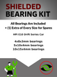 Upgrade Your RC Car with Rubber Shielded Bearings for HPI E10 Drift Series Car | hpi063r - High Performance Upgrade | Durable & Reliable - by J-M SUPPLIES