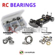 Representative image of an RCScrewZ rubber-sealed bearing kit for HPI E10 Drift Series 1/10 Electric 4WD On-Road Drift Car; exact bearing sizes and quantities vary by RC model.
