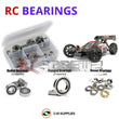 Representative image of an RCScrewZ rubber-sealed bearing kit for HPI Trophy Buggy Flux 1/8 Electric 4WD Off-Road Buggy (107016); exact bearing sizes and quantities vary by RC model.