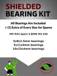 Upgrade Your RC Car with Rubber Shielded Bearings for HPI RS4 Sport 3 BMW M3 E30 | hpi082r - High Performance Upgrade | Durable & Reliable - by J-M SUPPLIES
