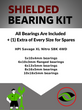 Upgrade Your RC Car with Rubber Shielded Bearings for HPI Savage XL Nitro SBK 4WD | hpi109r - High Performance Upgrade | Durable & Reliable - by J-M SUPPLIES
