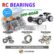 J-M SUPPLIES RC Parts Store - RCScrewZ Rubber Shielded Bearing Kit kyo213r for Kyosho Inferno MP10Te 1/8 Electric Brushless 4WD Off-Road Competition Truggy Kit (34115) | RCX
