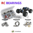J-M SUPPLIES RC Parts Store - RCScrewZ Rubber Shielded Bearing Kit los019r for Team Losi LST Super Truck 1/8 Nitro 4WD Monster Truck (LOSB0010) | PRO