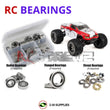 J-M SUPPLIES RC Parts Store - RCScrewZ Rubber Shielded Bearing Kit los076r for Losi LST XXL 2 Gas RTR 1/8 Gas 4WD Monster Truck (LOS04002) | PRO