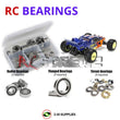 J-M SUPPLIES RC Parts Store - RCScrewZ Rubber Shielded Bearing Kit los081r for Team Losi Racing 22T 2.0 Race Kit 1/10 Electric 2WD Stadium Truck (TLR03004) | SET