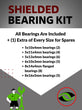 Upgrade Your RC Car with Metal Shielded Bearings for TLR 8IGHT-XT/XTE 1/8 4WD | los126b - High Performance Upgrade | Durable & Reliable - by J-M SUPPLIES