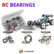J-M SUPPLIES RC Parts Store - RCScrewZ Rubber Shielded Bearing Kit mug031r for Mugen Seiki MBX7R ECO #E2016 RC Car | PRO