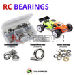 J-M SUPPLIES RC Parts Store - RCScrewZ Rubber Shielded Bearing Kit mug040r for Mugen Seiki MBX8T ECO 1/8th Truggy (#E2024) | PRO