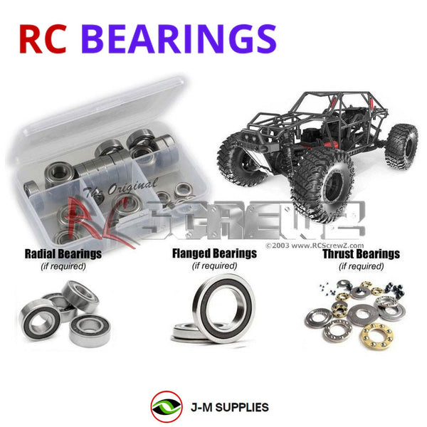 J-M SUPPLIES RC Parts Store - RCScrewZ Rubber Shielded Bearing Kit rer073r for RedCat Camo X4 Rock Racer RC Car | UPG