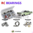 J-M SUPPLIES RC Parts Store - RCScrewZ Rubber Shielded Bearing Kit rer076r for Redcat Racing SixtyFour 1964 Chevrolet Impala Lowrider 1/10 Electric Brushed RWD 2WD Hopping Lowrider (RER32894, RER32895) | SET
