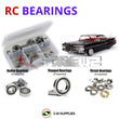 J-M SUPPLIES RC Parts Store - RCScrewZ Rubber Shielded Bearing Kit rer077r for Redcat FiftyNine 1959 Impala Hopping Lowrider | SET