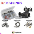 Representative image of an RCScrewZ rubber-sealed bearing kit for Schumacher Mi7 Pro 1/10th Electric Touring Car (#K182); exact bearing sizes and quantities vary by RC model.