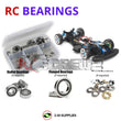 J-M SUPPLIES RC Parts Store - RCScrewZ Rubber Shielded Bearing Kit tam136r for Tamiya FF-03R 1/10 Electric 2WD Front-Wheel Drive Touring Car Chassis Kit (#84288) | UPG