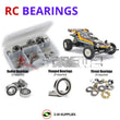 J-M SUPPLIES RC Parts Store - RCScrewZ Rubber Shielded Bearing Kit tam228r for Tamiya The Hornet 2004 1/10 Electric 2WD Off-Road Buggy (#58336) | UPG