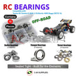 J-M SUPPLIES RC Parts Store - RCScrewZ Rubber Shielded Bearing Kit tam265r for Tamiya Hotshot II 2024 1/10 Electric 4WD Off-Road Racing Buggy (#58737) | UPG