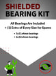 Upgrade Your RC Car with Metal Shielded Bearings for Tamiya King Hauler | tam268b - High Performance Upgrade | Durable & Reliable - by J-M SUPPLIES