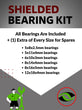 Upgrade Your RC Car with Rubber Shielded Bearings For Tekno - RCScrewZ | RC Car Upgrades - High Performance Upgrade | Durable & Reliable - by J-M SUPPLIES