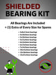 Upgrade Your RC Car with Rubber Shielded Bearings for Traxxas TRX-4 Defender 4WD | tra081r - High Performance Upgrade | Durable & Reliable - by J-M SUPPLIES