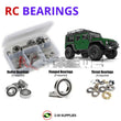 Representative image of an RCScrewZ rubber-sealed bearing kit for Traxxas TRX-4M Defender 1/18 4WD Crawler (97054-1); exact bearing sizes and quantities vary by RC model.