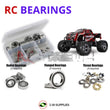 J-M SUPPLIES RC Parts Store - RCScrewZ Rubber Shielded Bearing Kit tra133r for Traxxas Stampede BL-2S HD 1/10 Electric 2WD Monster Truck (36354-4) | UPG