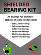 Upgrade Your RC Car with Metal Shielded Bearings for Traxxas Slash 4X4 Ultimate | tra159b - High Performance Upgrade | Durable & Reliable - by J-M SUPPLIES