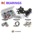 Representative image of an RCScrewZ rubber-sealed bearing kit for Team XRAY XB4 Buggy 1/10th #360000; exact bearing sizes and quantities vary by RC model.
