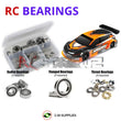J-M SUPPLIES RC Parts Store - RCScrewZ Rubber Shielded Bearing Kit xra170r for Team XRAY X4F 2024 FWD 1/10th (#300203) | UPG