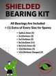 Upgrade Your RC Car with Rubber Shielded Bearings For Capricorn RC - RCScrewZ | RC Car Upgrades - High Performance Upgrade | Durable & Reliable - by J-M SUPPLIES