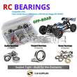 J-M SUPPLIES RC Parts Store - RCScrewZ Rubber Shielded Bearings cor025r for Team Corally Syncro 2WD Series 1/8th (#C-00289) | RCX