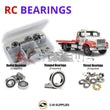 Representative image of an RCScrewZ rubber-sealed bearing kit for CrossRC WT-4 Roll Back Wrecker; exact bearing sizes and quantities vary by RC model.